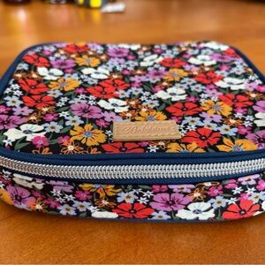 NWT Brighton Painted poppies jewelry case